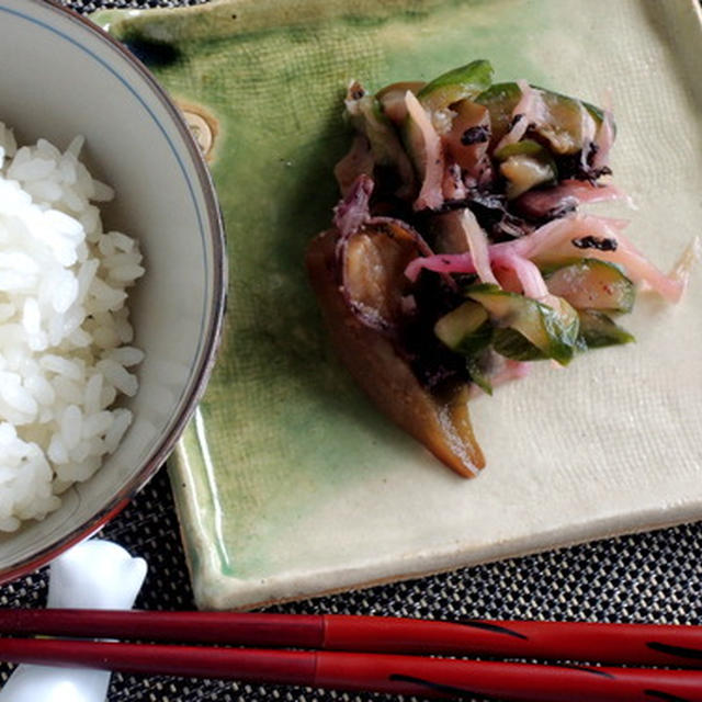 しば漬け食べたい～☆市販のもみしそを使って初挑戦！