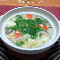 熱々で優しい味のうどん雑炊