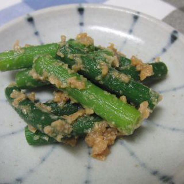 にんにくの芽の味噌漬け By 花ぴーさん レシピブログ 料理ブログのレシピ満載