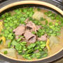 牛肉と白菜のピリ辛鍋