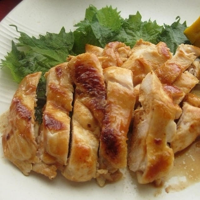 鶏肉のメイプル味噌焼き
