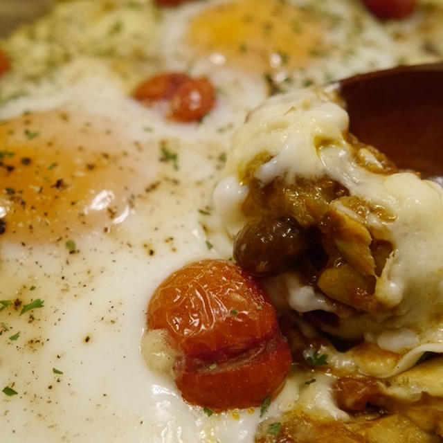 ★　カレーの後は絶対にやりたい焼きカレー