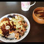 朝ごはん & 訪問