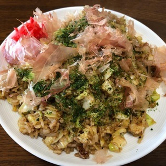 加減して「そばめし」