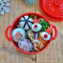 ひとくちおにぎりのクリスマス弁当＊
