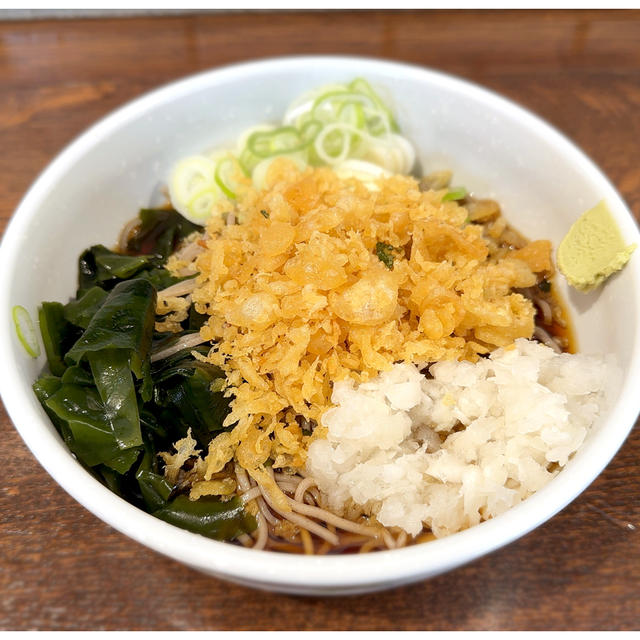 立ち蕎麦行脚「大橋やの冷したぬきそば」