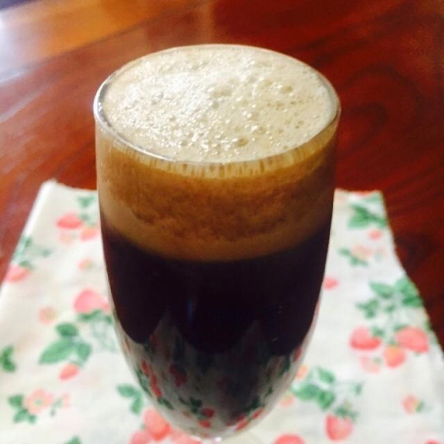 黒ビール(*´艸`)笑？ゼリーだよ☆