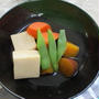 糖蜜芋と高野豆腐の煮物★★★