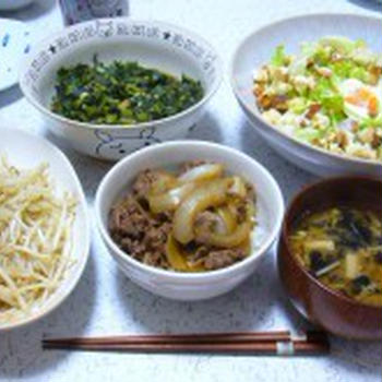 12/18（金）牛丼ごはん