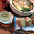豚肉と豆腐と小松菜のみぞれ鍋 ～ お豆腐は揚げだしで 