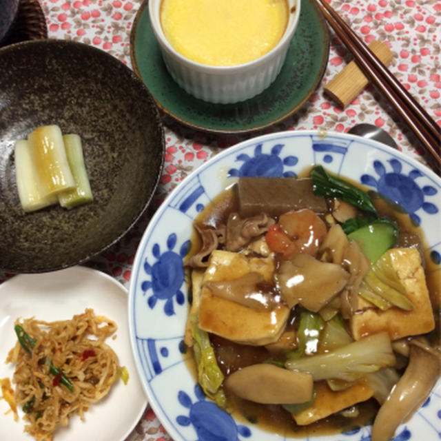 2月第3週の教室、ご飯が進む中華