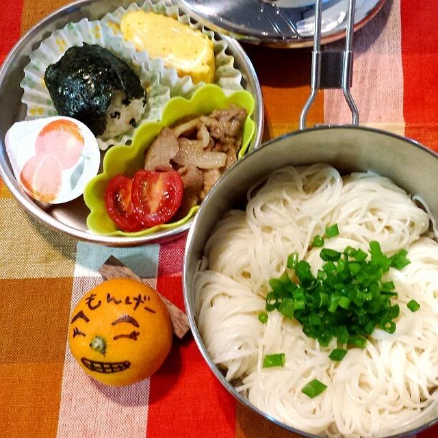 冷や素麺弁当(児童クラブ用)