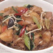 安東チムタク（韓国風鶏の蒸し煮）のレシピ