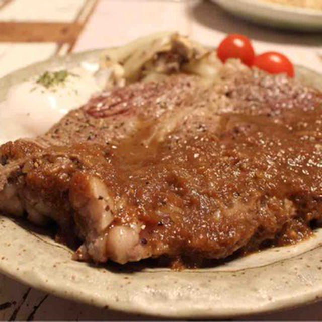 庖丁に入り込む話／【recipe】シャリピアンステーキ