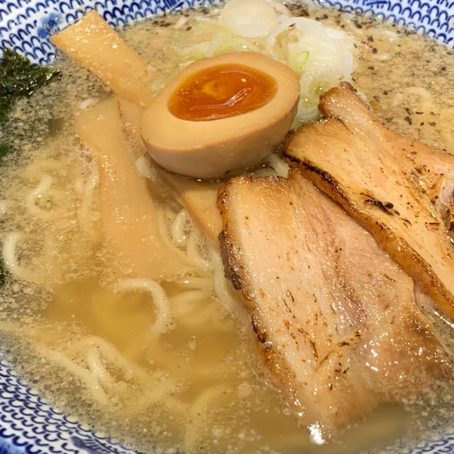 ちゃーしゅー屋武蔵の塩らーめんがとっても美味しかったです