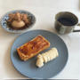 焼きまんじゅうトースト・こんにゃくライスの炊き込みご飯・茶そば～食事記録