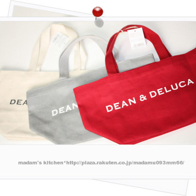 ** 『 ＤＥＡＮ＆ＤＥＬＵＣＡ 』 のキッチンマグネットをゲットしたらトートバッグも欲しくなっちゃった♪ **