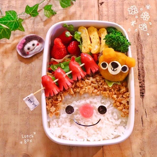 タコさんウインナー＊かおべん