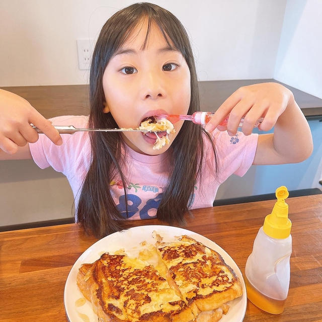 フレンチトースト＋ホットサンドです！！