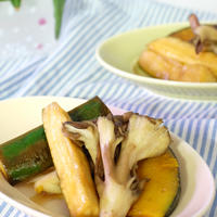 切って・焼いて・漬けるだけ♪ズッキーニと夏野菜の和風ピクルス