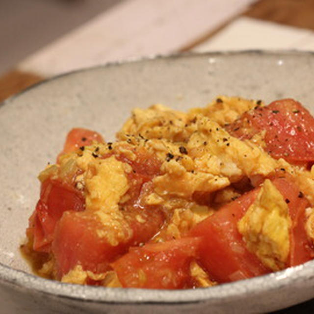 【recipe】トマトと卵の中華炒め／本場で食べた卵トマト