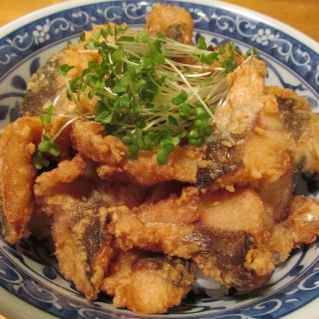 【旨魚料理】アカカマスの竜田揚げ丼