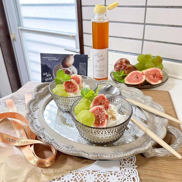 SOLSOL SEOUL（ソルソルソウル）のごま油で美味しいデザート