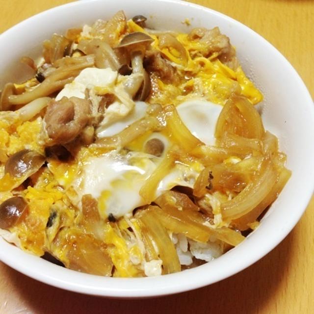 具たっぷり親子丼