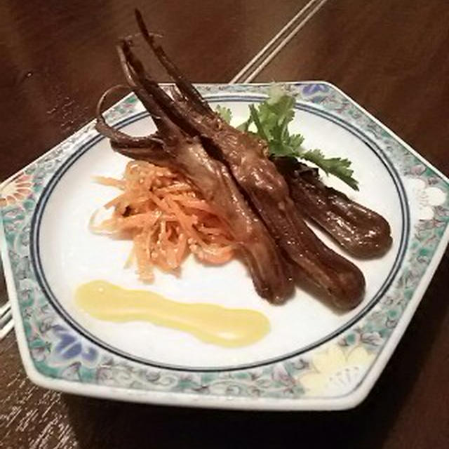 羊肉を北京料理で喰む 3：前菜の四品目は舌