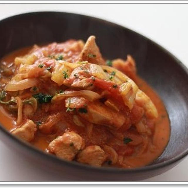 鶏肉と白菜のココナッツトマトカレー☆