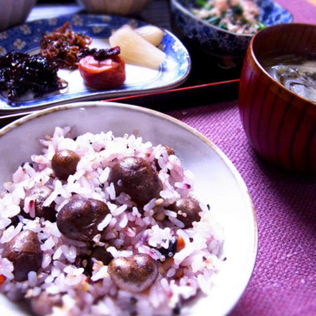 十六穀むかごご飯