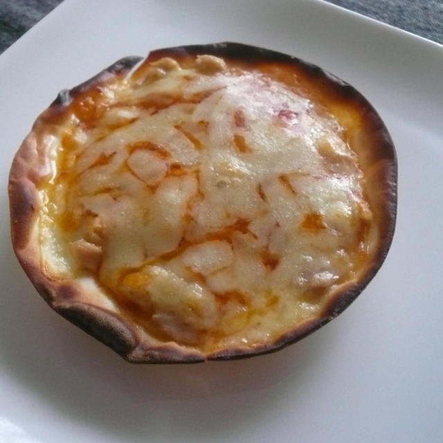 餃子の皮を使って☆