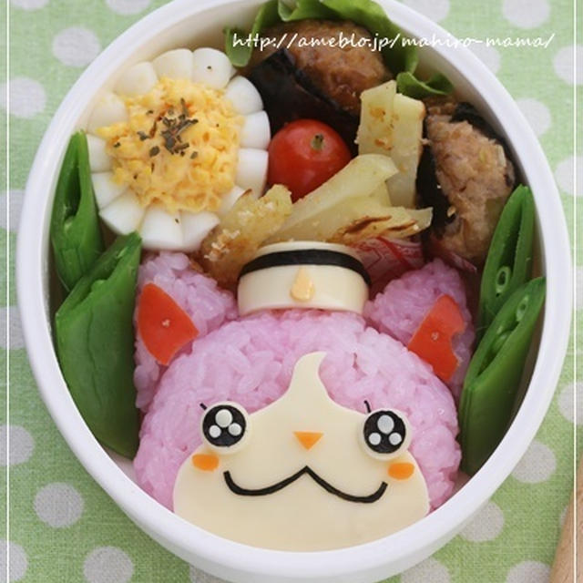 妖怪ウォッチ　セーラーニャンのお弁当＊キャラ弁