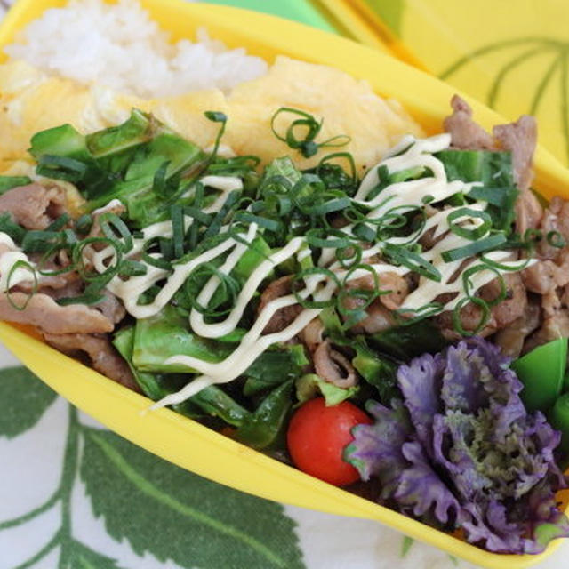 ５分で作った簡単のっけ弁｜子どもたちに　声かけしてしまう日々について･･･
