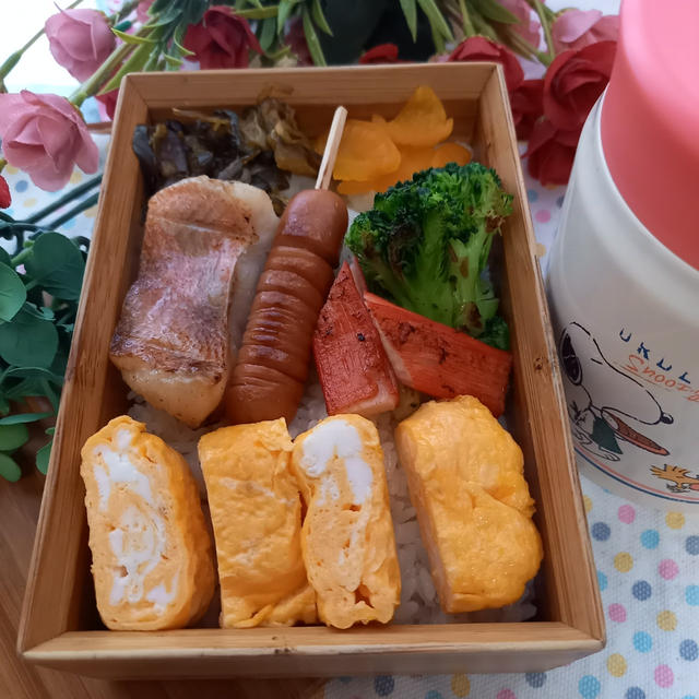 赤魚たまご焼き色々焼き弁当〖のっけ弁当〗