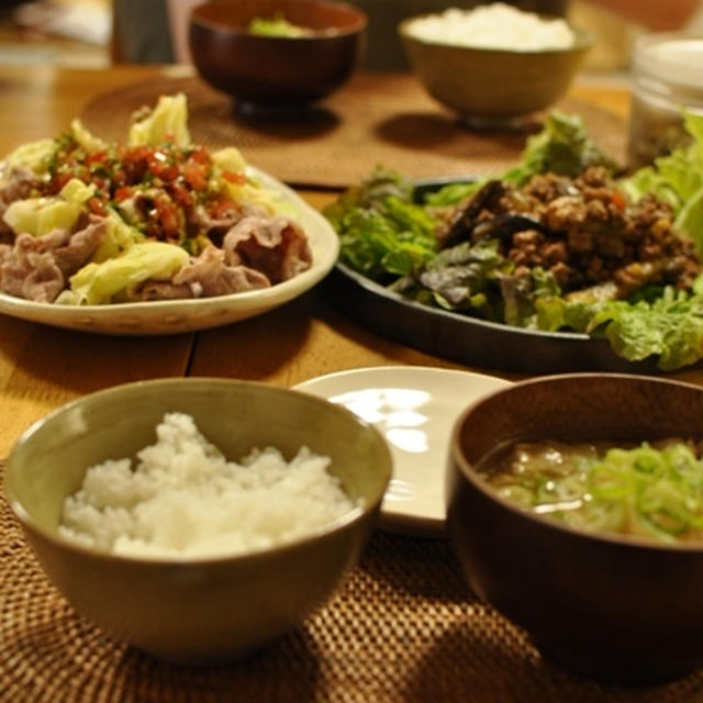 豚肉三昧の晩ごはんとつくれぽ