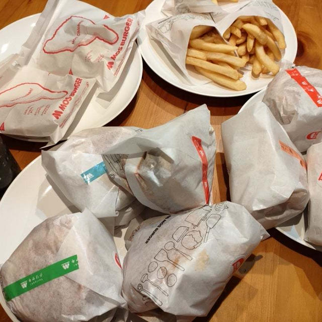 フライングのモスバーガー…