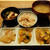 ちっちゃなおかず４種で朝食