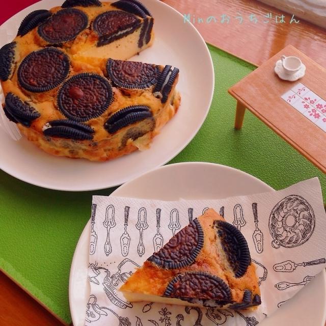 スライスチーズで簡単 オレオチーズケーキ By Min 小林 瞳 さん レシピブログ 料理ブログのレシピ満載