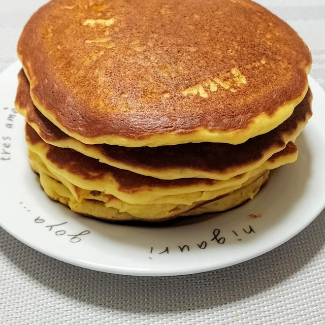 大豆粉パンケーキ♪