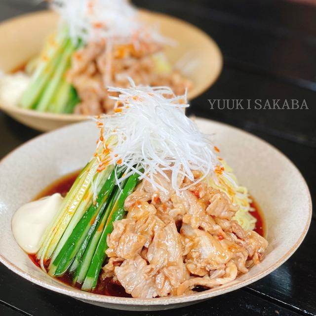 私の地元では、冷やし中華に○○をかけて食べる！〜スタミナ焼肉冷やし中華レシピ〜
