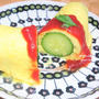 切ったら…大爆笑！お腹いっぱい。「丸ごとズッキーニ　オムレツ」オムレツアレンジ