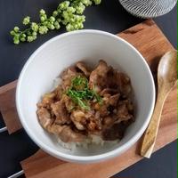 【レシピ】黒酢ソースde豚丼
