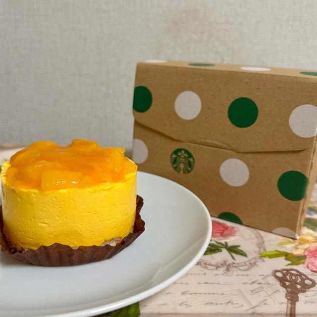 マンゴーづくし！スターバックス マンゴームースケーキ