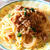 ＜簡単・減塩ミートソーススパゲッティー＞