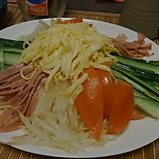 乾麺から冷やし中華!?　〜中華麺『職人気質』冷し中華味〜