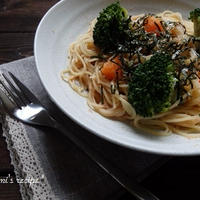 休日のお昼ごはん～早ゆで＆あえるだけ！８分でできる明太子パスタ～