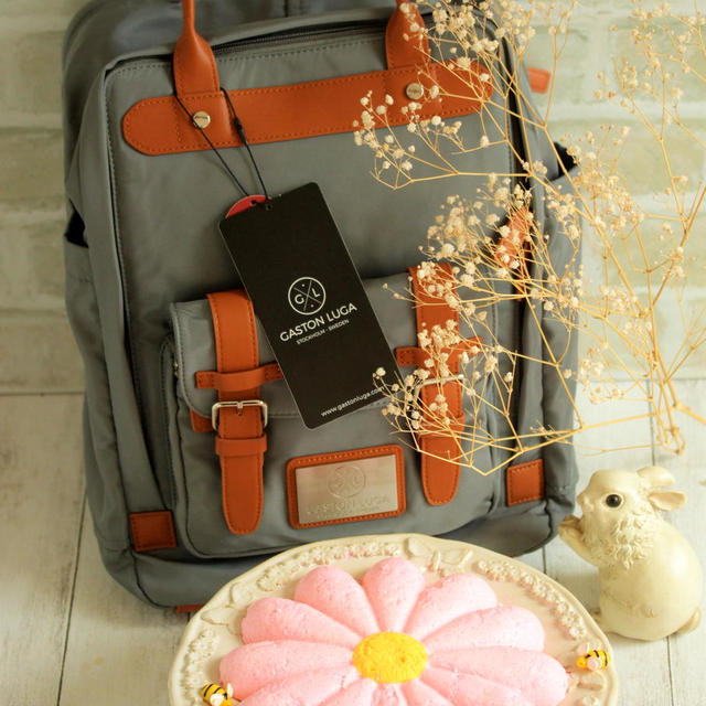 * お花のチーズケーキ＆素敵なバックパック♪