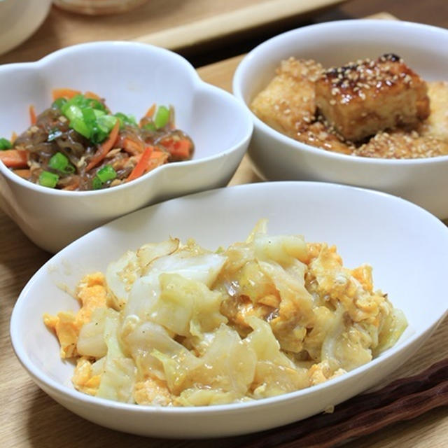 簡単！キャベツと卵だけでも美味しい中華☆片付けのプロ