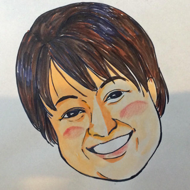 似顔絵に初挑戦！